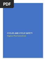 Cycles and Cycle Safety: Pegasus Pharmaceuticals