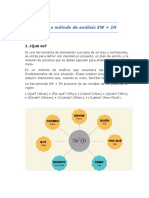 Técnica o Método de Análisis 5W