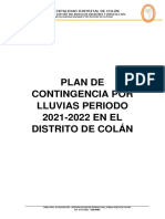 Plan de Contingencia Lluvias Colan 2021-2022 PDF