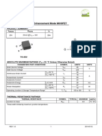 P2003BDG: N-Channel Logic Level Enhancement Mode MOSFET