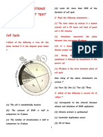 Quiz On Cell Cycle