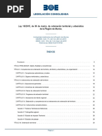 Ley 13-2015. LOTURM. Texto Consolidado