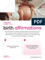 Birth Affirmations