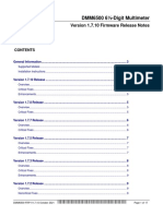 DMM6500 6 - Digit Multimeter: Version 1.7.10 Firmware Release Notes