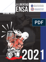 Informe Anual - Ataques A La Libertad de Prensa 2021