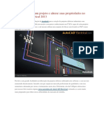 Aprenda A Criar Um Projeto e Alterar Suas Propriedades No AutoCAD Electrical 2013