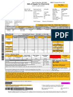 Bill of Supply For Electricity: Due Date