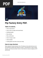 Pip Factory Entry PDF.: Table of Contents