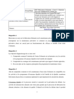 Tunisia Cours 9 Entretien Preventif Transcription PDF