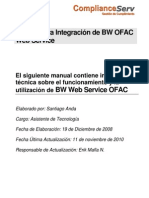 CS - OFAC Web Service - Manual Técnico