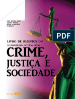 Crime Justiça e Sociedade - Resumo