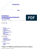 Elements of Chemical Reaction Engineering 5th Edition: by Chapter