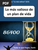 C5 Lo Más Valioso de Un Plan de Vida