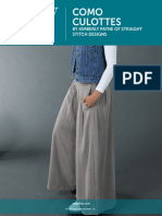 Como Culottes Tiled Full Pattern Kit