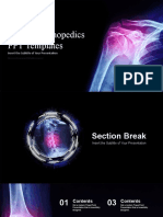 Medical Orthopedic PowerPoint Templates