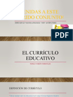 El Currículo Educativo