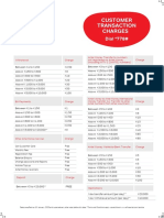 AIRTEL Tariff Guide Poster A1