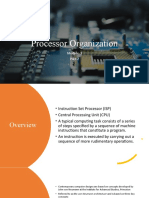 Processor Organization: Module-3 Part-2