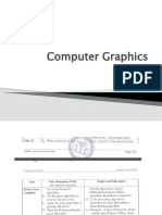 Computer Graphics: Unit 2