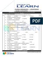 Chapter 1 - Basic Concept - Chemistry 11