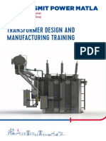 Transformer Design and Manufacturing Training