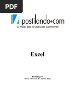 Lista de Exercícios Excel (Intermediário e Avançado)