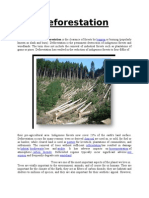 Deforestation: Deforestation Is The Clearance of Forests by