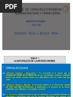 Tema 1 Naturaleza de La Microeconomia LPED