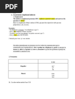 Coi Notes French Class 9