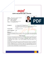 Expo Holdings (BD) Limited: M. A. Reaz Mahbubul Anam