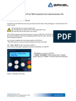 ARL700 UCM Test Instructions For Hydraulic Lifts V1.En