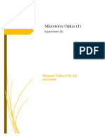 Microwave Optics (1) : Sleman Nabeel Sa'ad