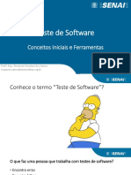 Aula 1 - Testes Software