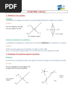 Symétrie Axiale