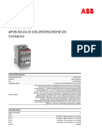 AF09-30-10-13 100-250V50/60HZ-DC Contactor: Product-Details