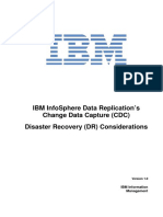 User Manual - IBM InfoSphere Data Replication's Change Data Capture (CDC) Disaster Recovery (DR) Considerations