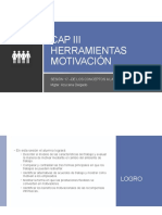 Sesión 17 Liderazgo - Aplicación de Conceptos Motivación