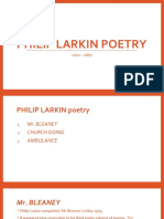 Philip Larkin Poetry