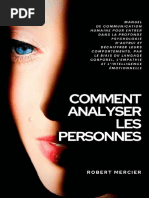 Comment Analyser Les Personnes