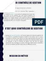 Métier de Controleur de Gestion