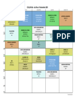 Emploi Du Temps de COLLIN Alix