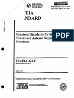 TIA-222-F - Structural Standard For Steel Antenna Towers and Antenna Supporting Structures