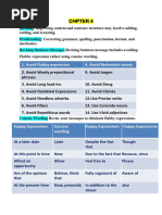 Chpter 4: 1. Avoid Flabby Expression 8. Avoid Redundant Words