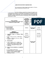 STATCON - Departmental Syllabus 2021-2022