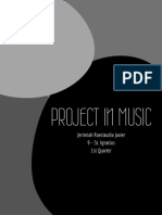 Project in Music