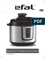 Electric Pressure Cooker: EN FR ES