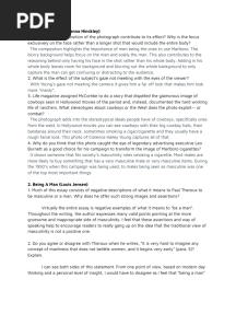 Ib Ap Lang - Masculinity Texts