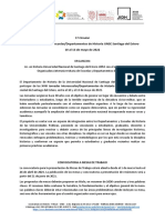 1a Circular XVIII Jornadas Interescuelas UNSE Santiago Del Estero