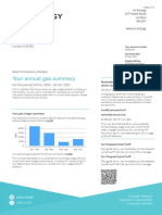 Your Annual Gas Summary: Dear Mrs Devoiry Meisels