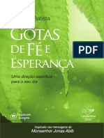 Livro Gotas de Fé e Esperança